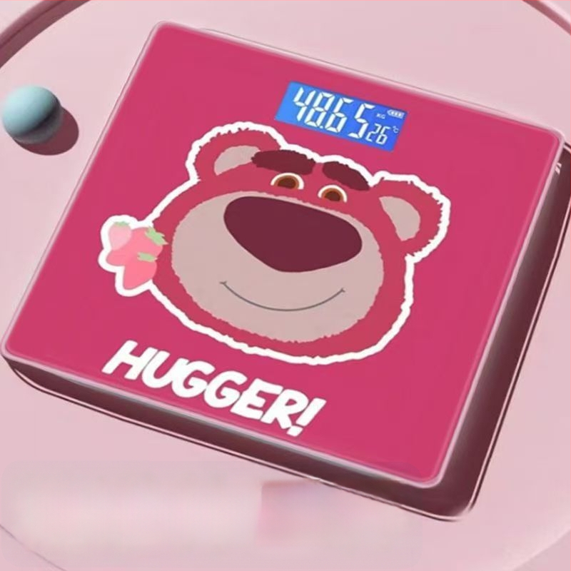 Ζυγός σώματος – Καρτούν στυλ, κορεατικής έμπνευσης σχέδιο; Έξυπνος ζυγός σώματος με δυνατότητα USB φόρτισης ή μπαταρίας AA; Για γενική οικιακή χρήση; Μέγιστο φορτίο 180 kg