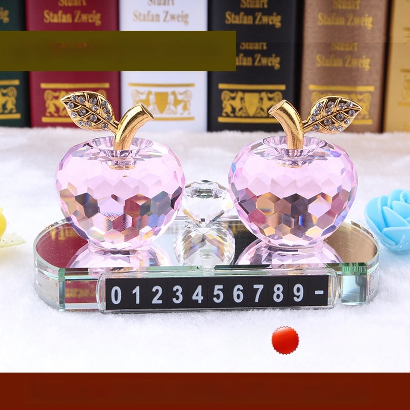Crystal Jade kristāla ābolu auto smaržu dekors