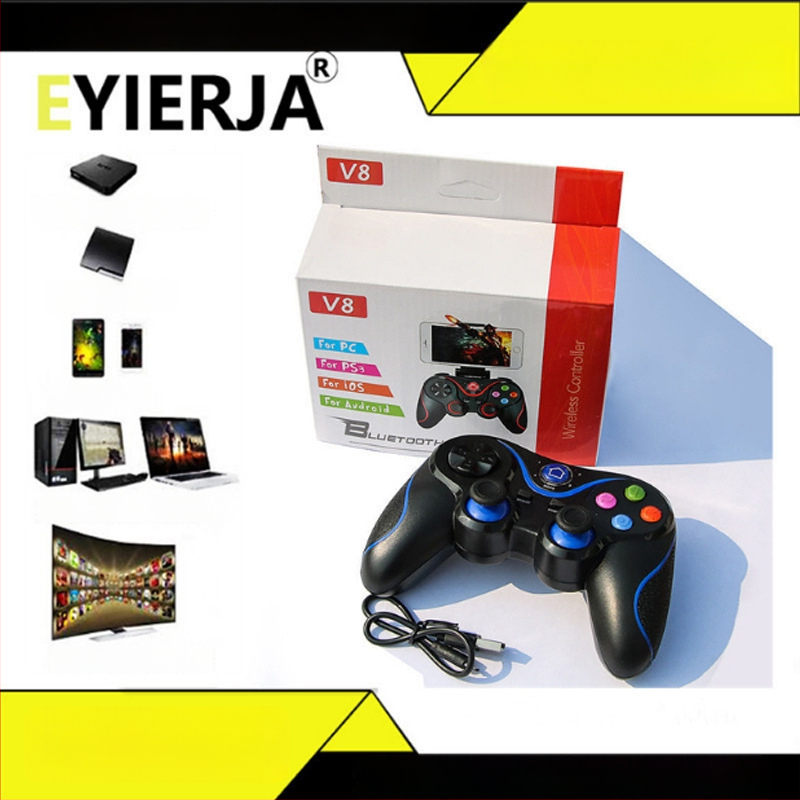 Безжичен Bluetooth геймпад за Android и iOS телефони, съвместим с PC/PS3/TV, ABS материал, 250 г