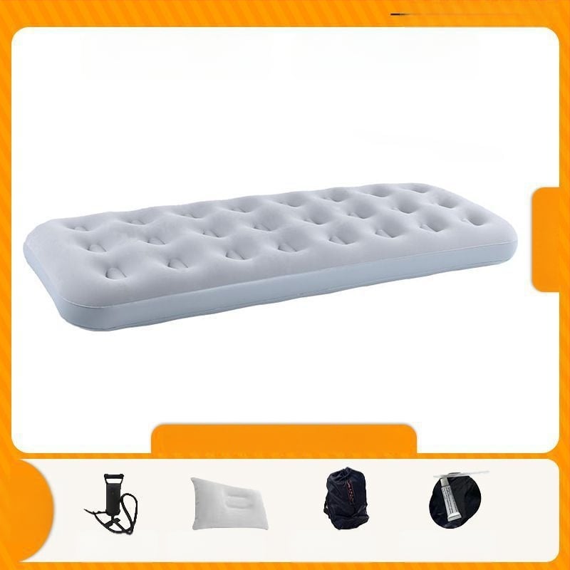 Išorinis visiškai automatiškai pripučiamas čiužinys vienvietėms ir dvivietėms, sulankstomas kempingo oro čiužinys, paviršius iš kompozicinės medžiagos