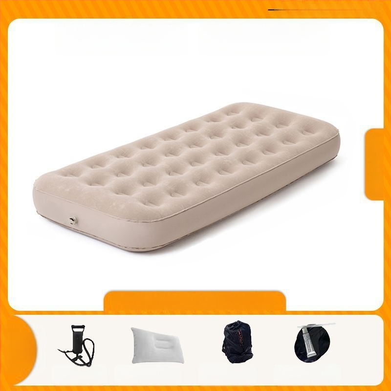 Išorinis visiškai automatiškai pripučiamas čiužinys vienvietėms ir dvivietėms, sulankstomas kempingo oro čiužinys, paviršius iš kompozicinės medžiagos