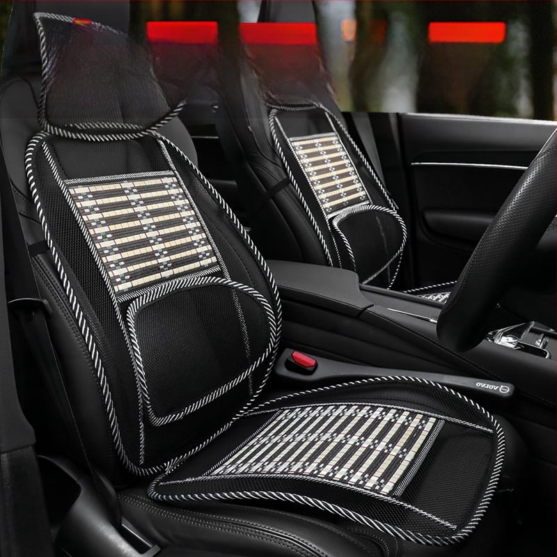 Μαξιλάρι καθίσματος αυτοκινήτου με μασάζ, αναπνεύσιμο μεταλλικό πλέγμα, χωρίς γέμισμα, απλός σχεδιασμός, κατάλληλο για όλες τις εποχές, οχήματα γενικής χρήσης