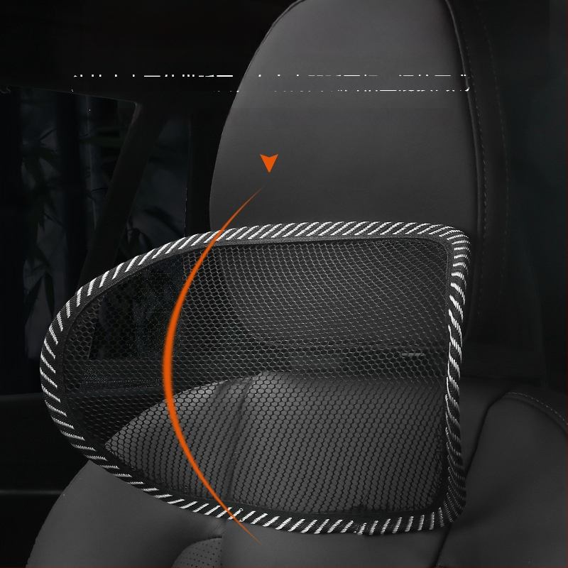 Μαξιλάρι καθίσματος αυτοκινήτου με μασάζ, αναπνεύσιμο μεταλλικό πλέγμα, χωρίς γέμισμα, απλός σχεδιασμός, κατάλληλο για όλες τις εποχές, οχήματα γενικής χρήσης