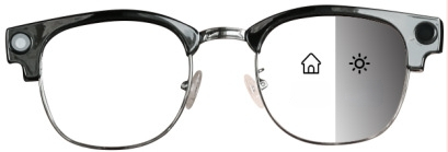 AI Ochelari cu Cameră - ramă semi-ușoară TR90 (cameră 5 MP, 16GB memorie, baterie 220mAh, greutate 37g)