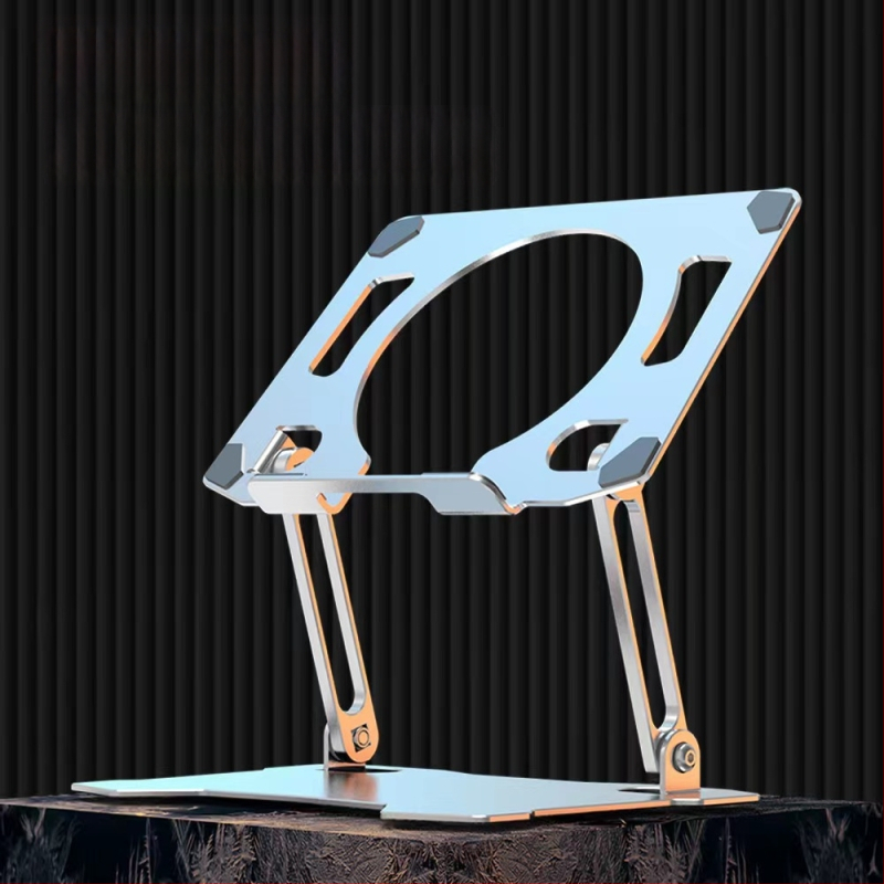 Таблетен охладител-стойка с TYPE-C интерфейс, полупроводников охлаждащ материал, ABS корпус, проводна връзка; съвместим с таблети/iPad.