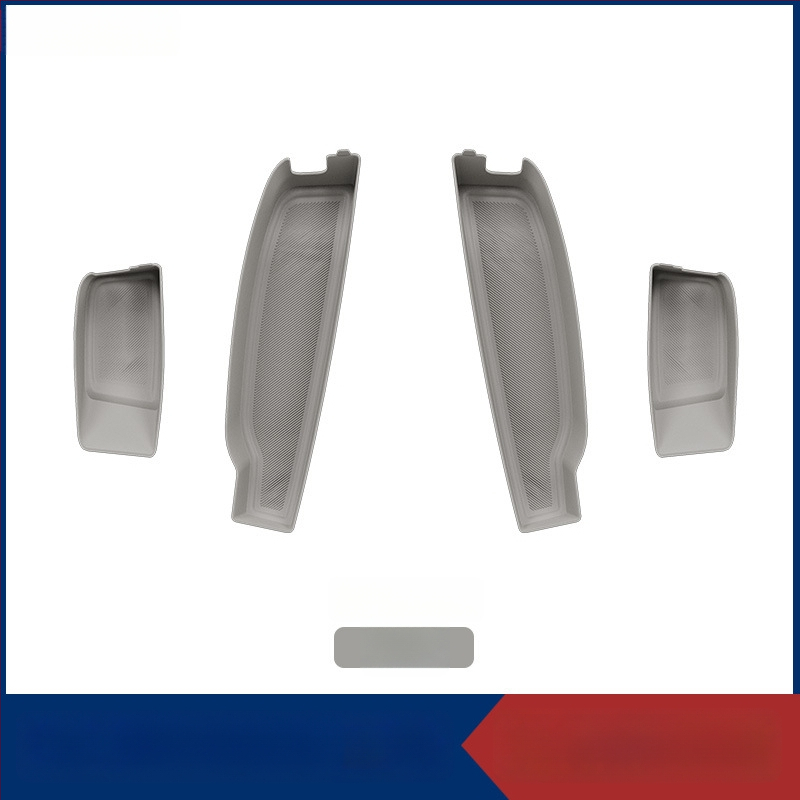 Autodurvju iekšējā pretslīdēšanas paliktnis Yu7, četrdurvju, plastmasa, 300 g, pielāgojama