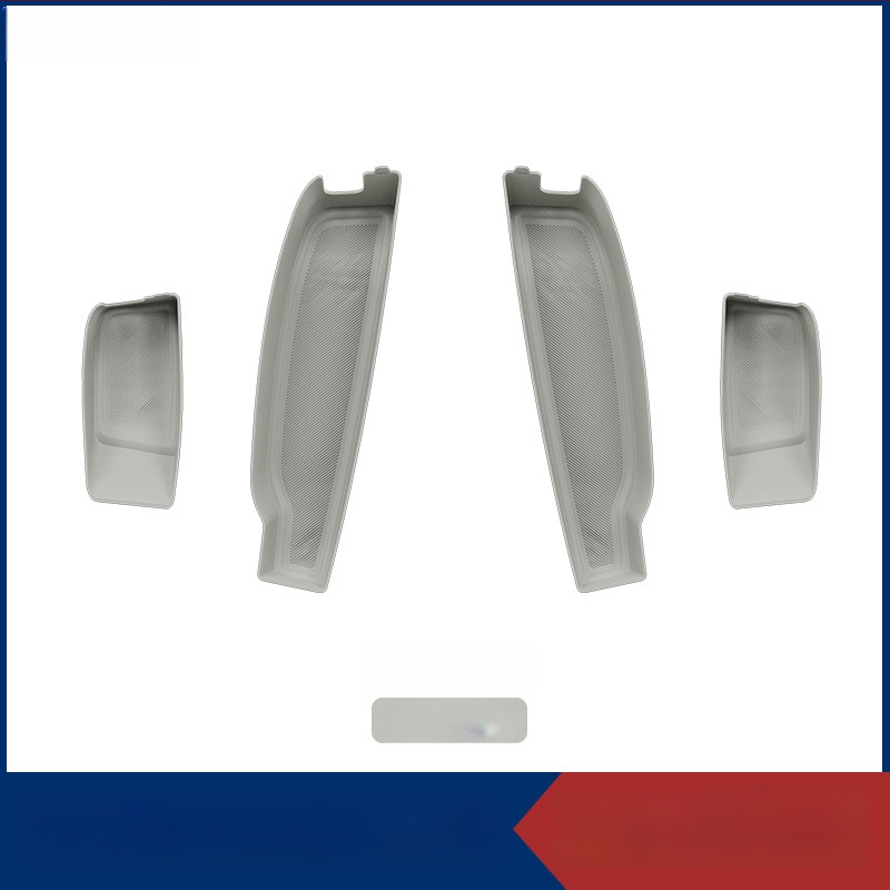 Autodurvju iekšējā pretslīdēšanas paliktnis Yu7, četrdurvju, plastmasa, 300 g, pielāgojama