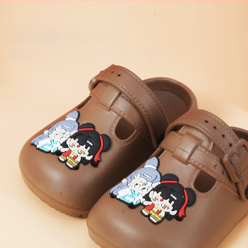 Sandale pentru copii din EVA, design cartoon, unisex, vară 2025, material EVA, talpă antiderapant