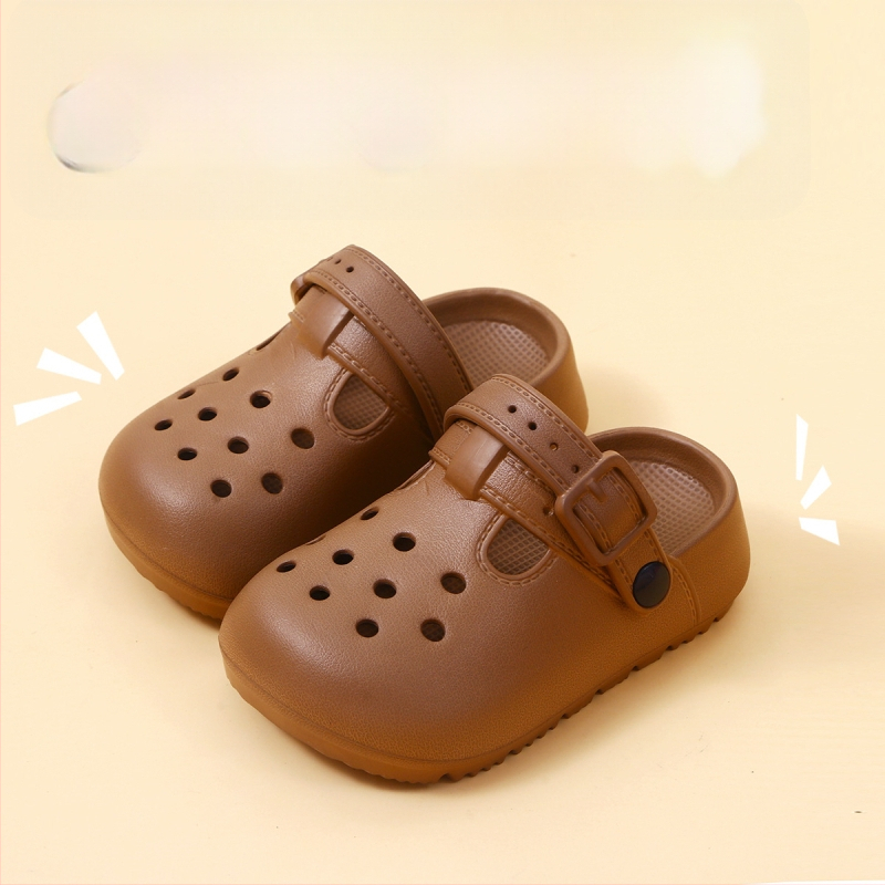 Sandale pentru copii din EVA, design cartoon, unisex, vară 2025, material EVA, talpă antiderapant