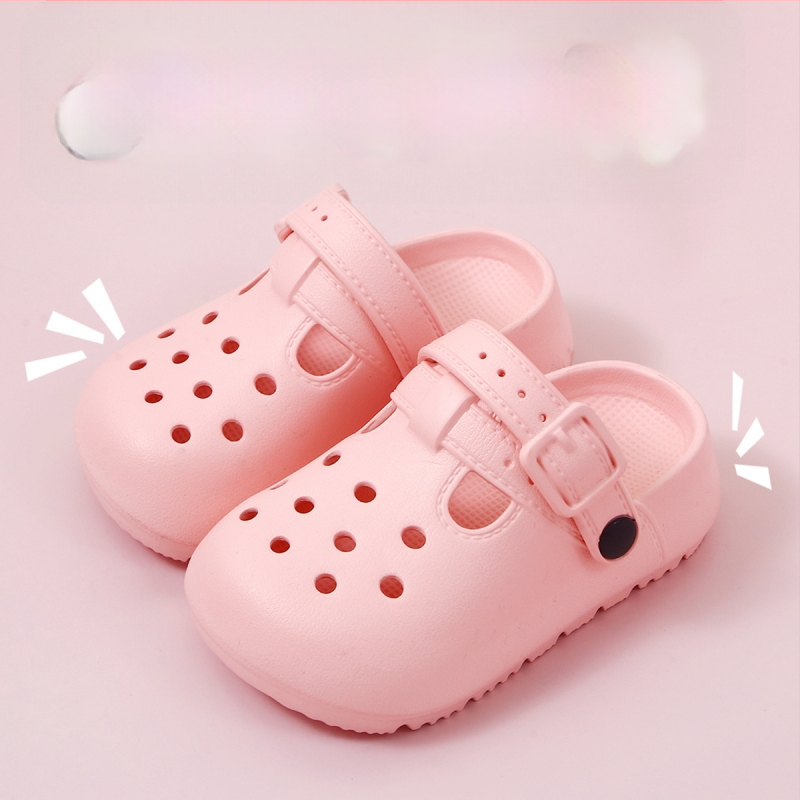 Sandale pentru copii din EVA, design cartoon, unisex, vară 2025, material EVA, talpă antiderapant