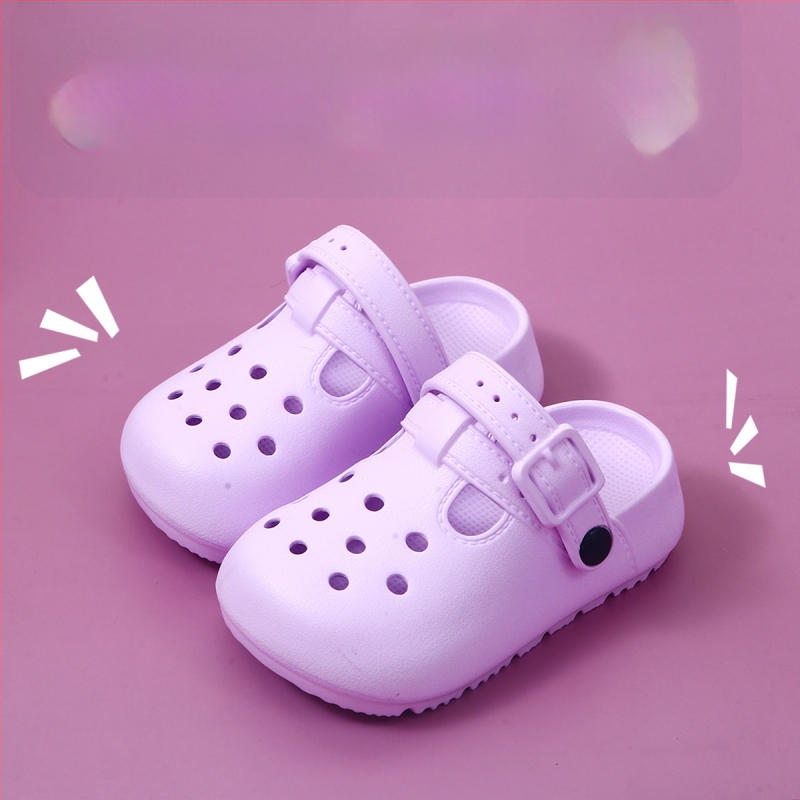 Sandale pentru copii din EVA, design cartoon, unisex, vară 2025, material EVA, talpă antiderapant