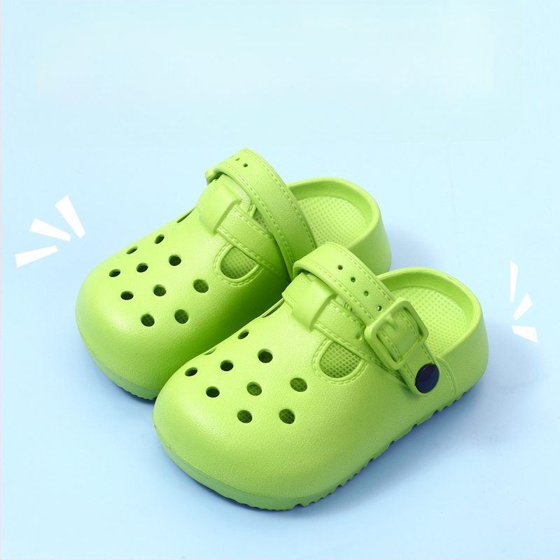 Sandale pentru copii din EVA, design cartoon, unisex, vară 2025, material EVA, talpă antiderapant