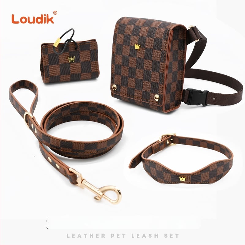 Кучешка гръдна презрамка с каишка и джоб за съхранение, малък раничен стил, Cortex материал, кутия 80 бр