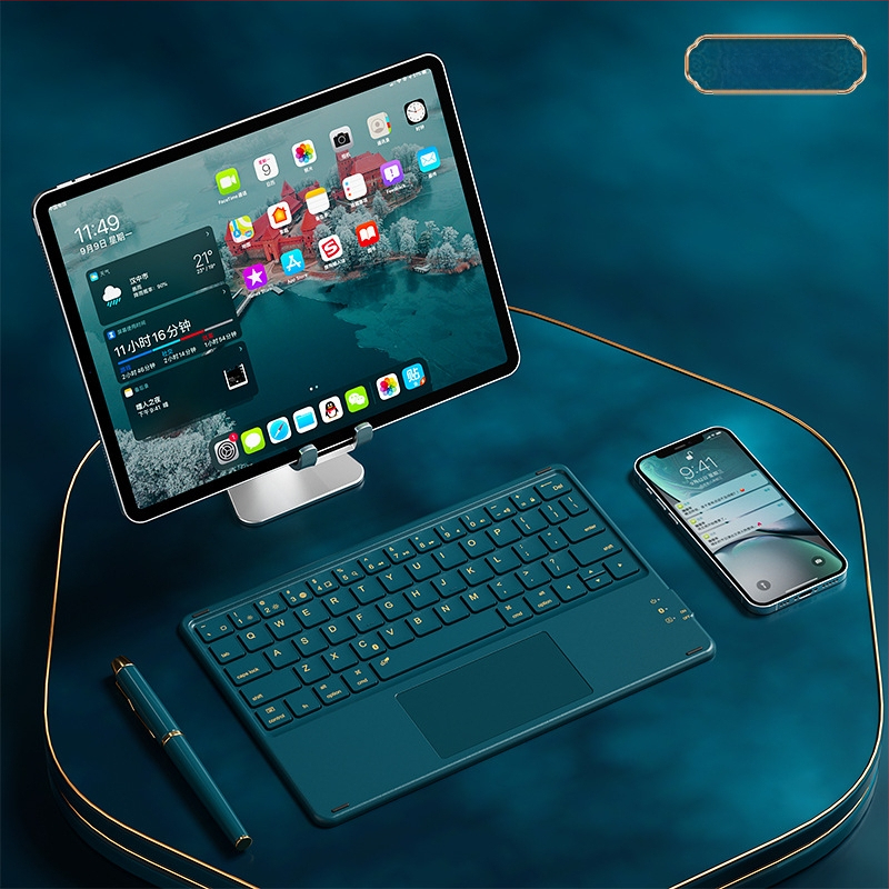 Bluetooth клавиатура с 64 клавиша, ABS корпус, безжично свързване, без подсветка