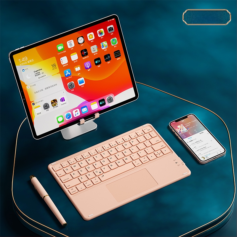 Bluetooth клавиатура с 64 клавиша, ABS корпус, безжично свързване, без подсветка