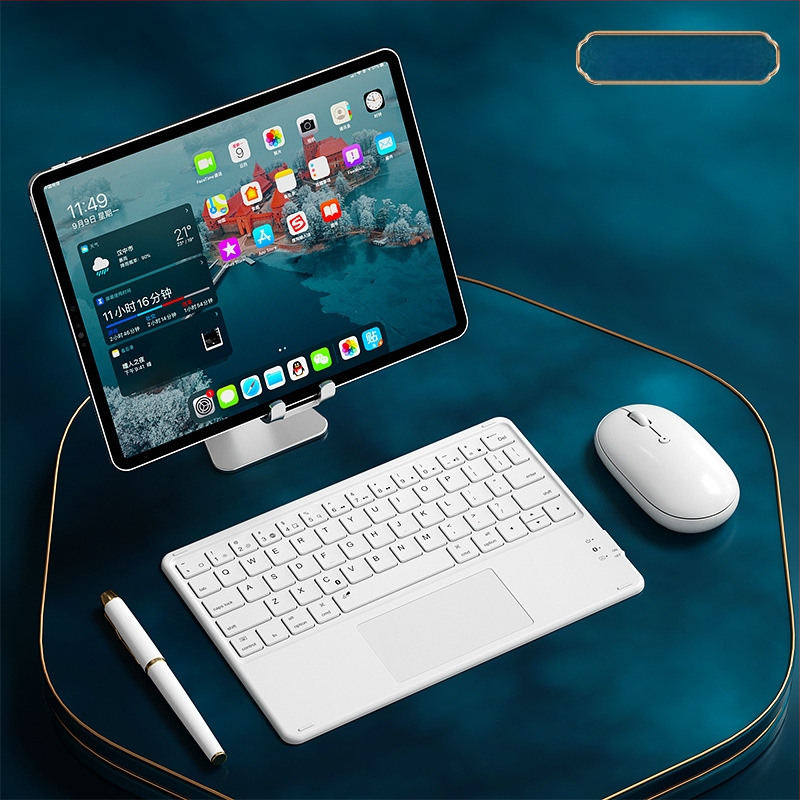 Bluetooth клавиатура с 64 клавиша, ABS корпус, безжично свързване, без подсветка