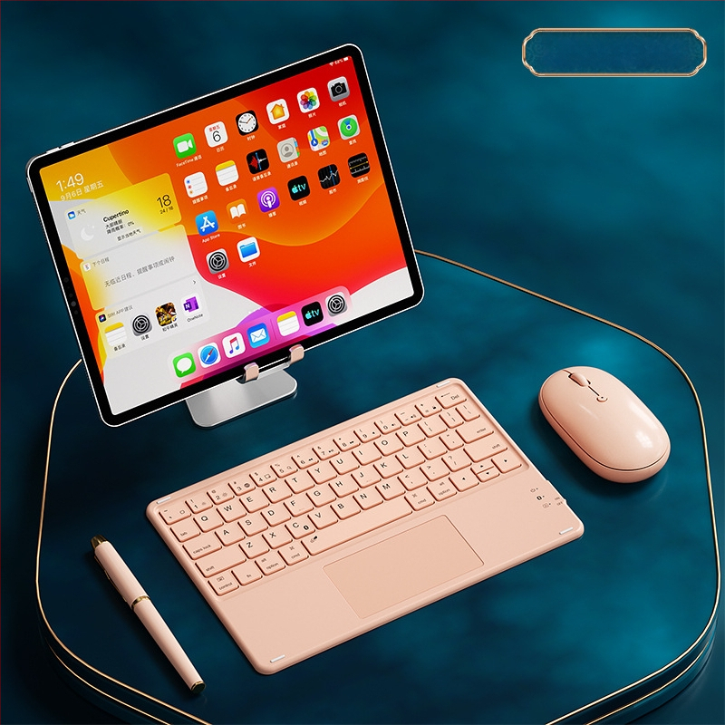 Bluetooth клавиатура с 64 клавиша, ABS корпус, безжично свързване, без подсветка