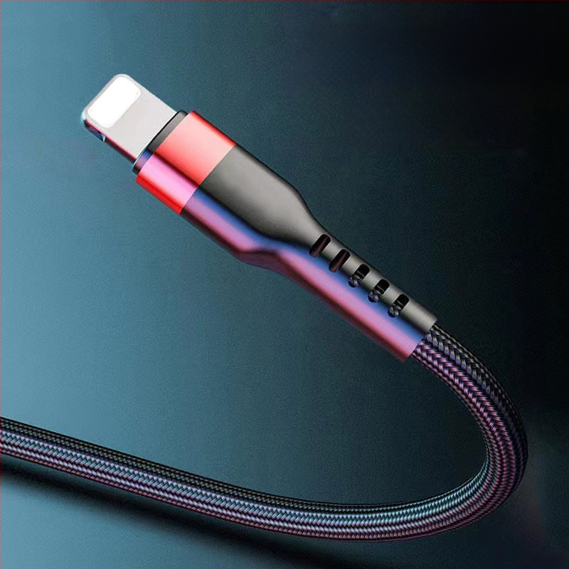 Kofi show USB-C заряден кабел – бързо зареждане, алуминиев корпус, максимална мощност 100W, Type-C интерфейс, единичен конектор