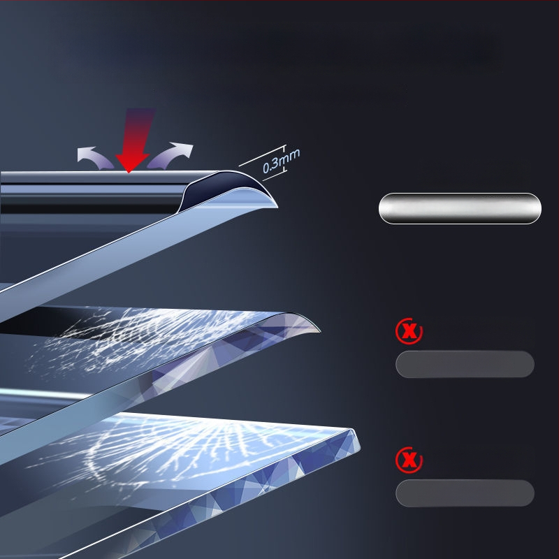 Защитно покритие за целия екран от закалено стъкло за iPhone 13, 12/11 Pro, X/XR/XS Max — анти поверителност, HD яснота, анти Blu-ray