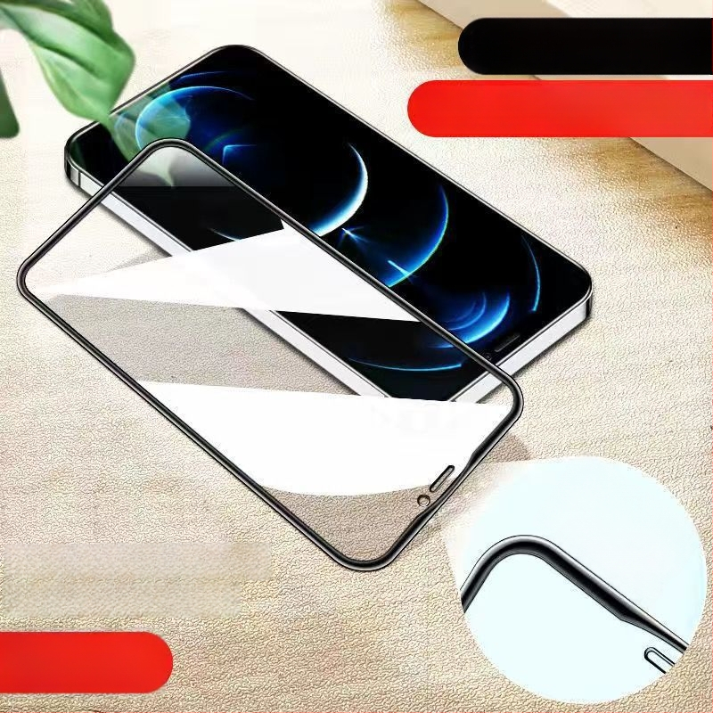 Защитно покритие за целия екран от закалено стъкло за iPhone 13, 12/11 Pro, X/XR/XS Max — анти поверителност, HD яснота, анти Blu-ray