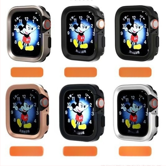 Metalinė apsauginė dėžutė Apple Watch Ultra – aliuminio titano lydinys + TPU; 0,004 kg; Kodas Wgoufeb