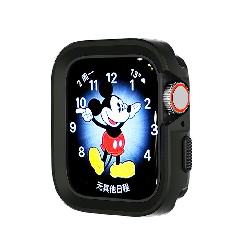 Metalinė apsauginė dėžutė Apple Watch Ultra – aliuminio titano lydinys + TPU; 0,004 kg; Kodas Wgoufeb