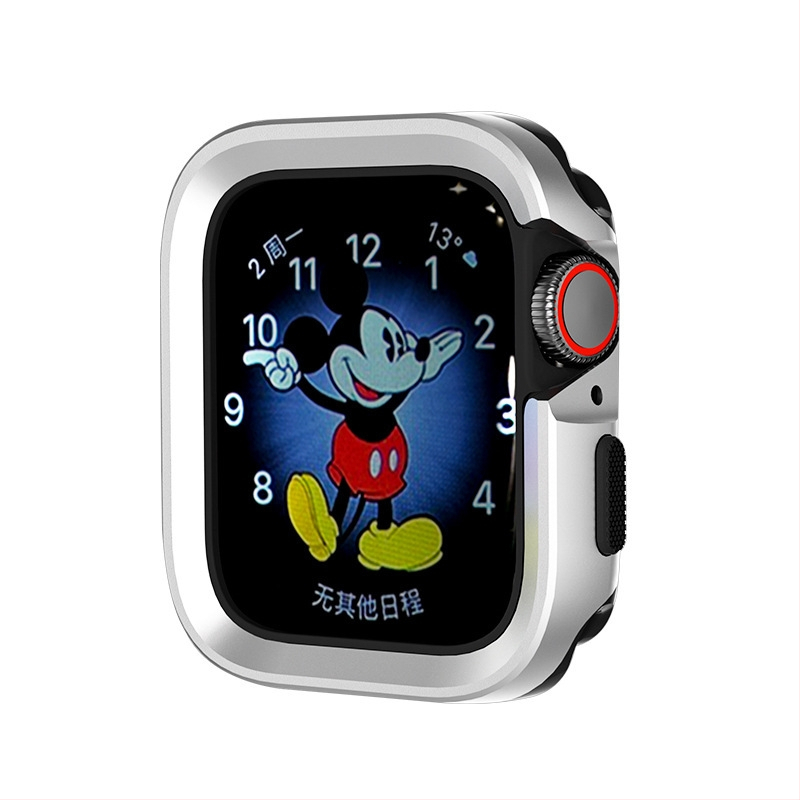 Metalinė apsauginė dėžutė Apple Watch Ultra – aliuminio titano lydinys + TPU; 0,004 kg; Kodas Wgoufeb