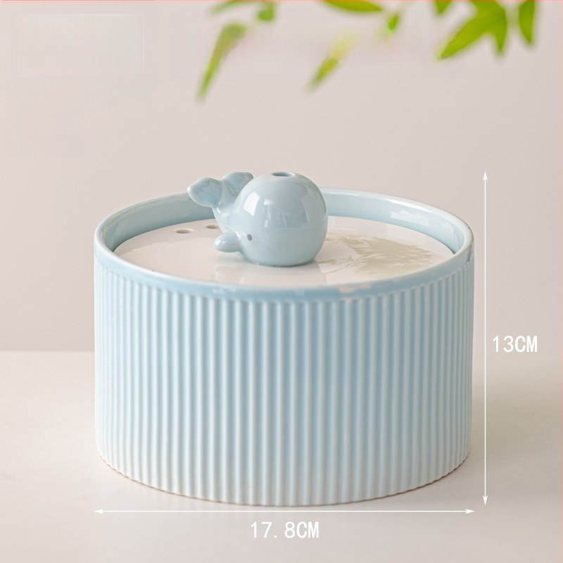 Автоматичен водопитник за домашни любимци с циркулационна система, безшумен, отстраним дизайн, подходящ за кучета и котки - 1,2 кг