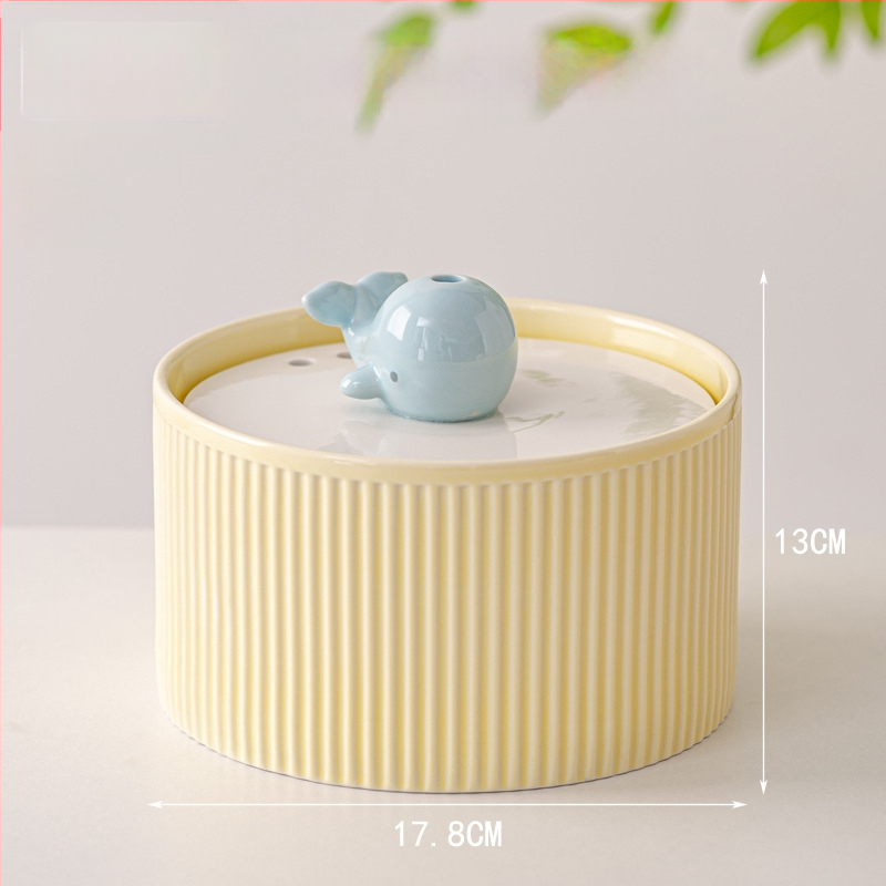 Автоматичен водопитник за домашни любимци с циркулационна система, безшумен, отстраним дизайн, подходящ за кучета и котки - 1,2 кг