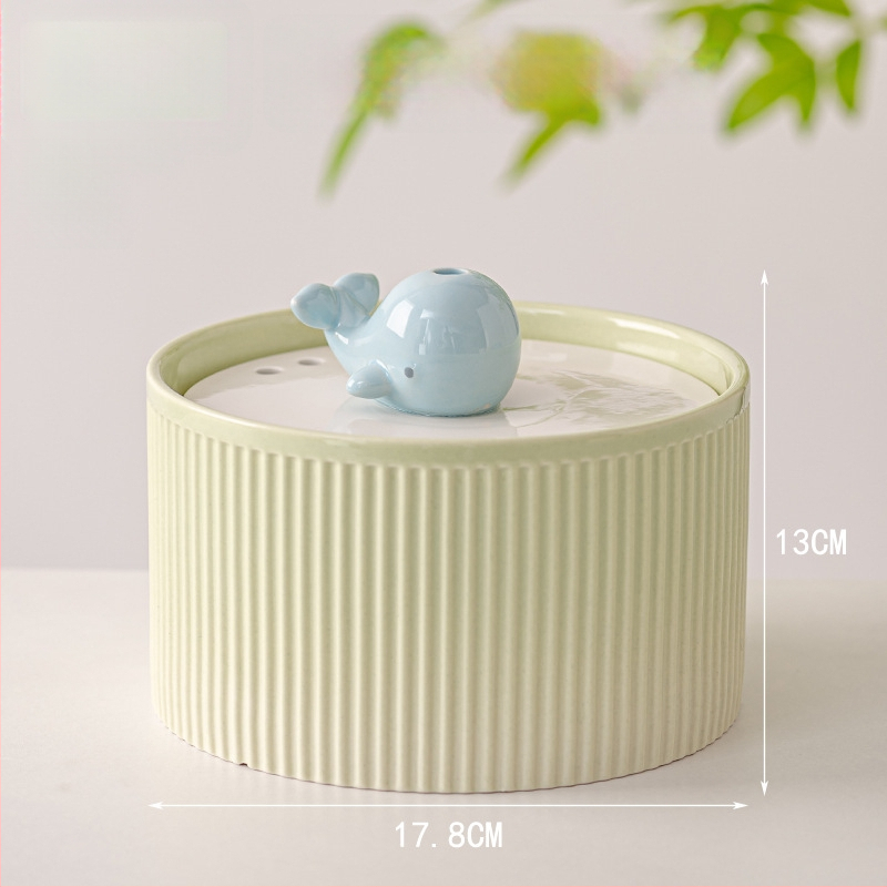 Автоматичен водопитник за домашни любимци с циркулационна система, безшумен, отстраним дизайн, подходящ за кучета и котки - 1,2 кг