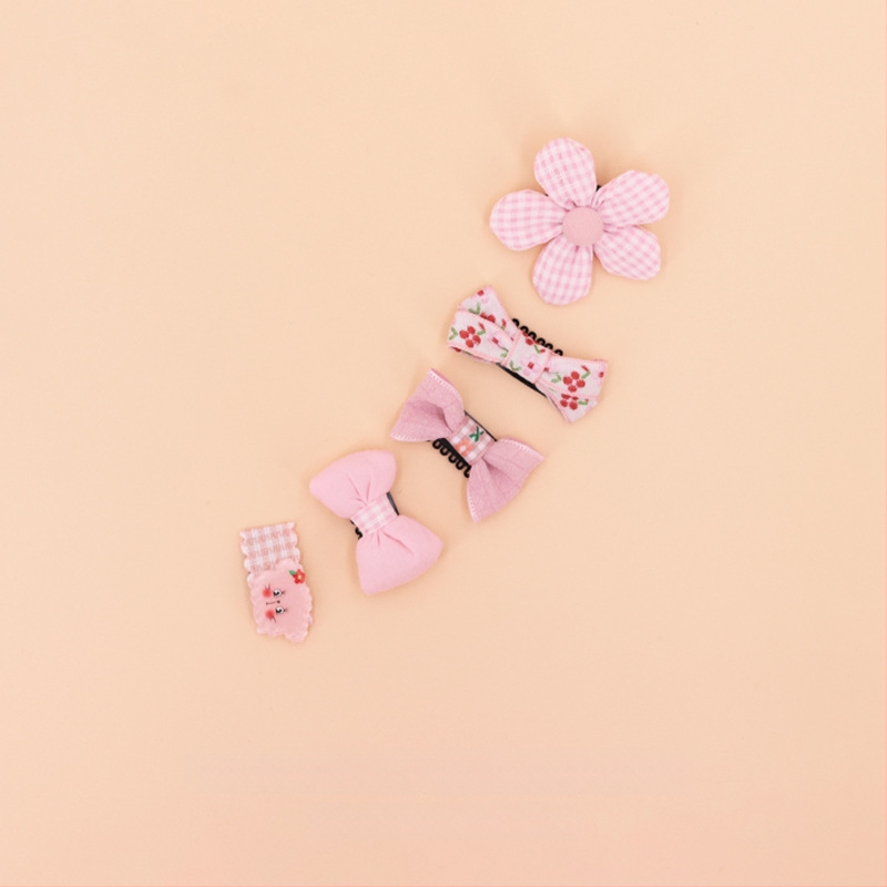 За кучета: малък фиба за коса с панделка - плат, марка Little Flying Bear, универсална употреба, без внос, IP права не са разрешени