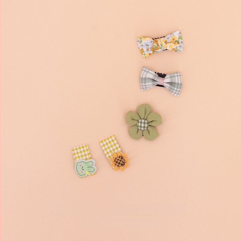 За кучета: малък фиба за коса с панделка - плат, марка Little Flying Bear, универсална употреба, без внос, IP права не са разрешени