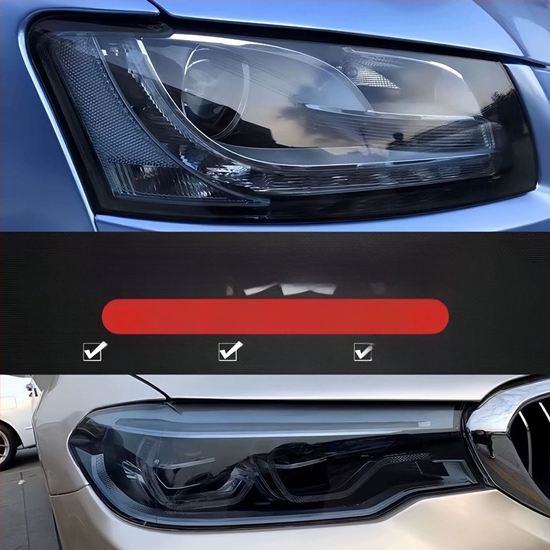 Automašīnas lukturu aizsardzības plēve, TPH materiāls, priekšējo lukturu aizsardzība