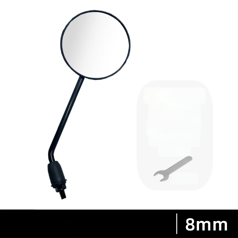 Elektromos kerékpár hátsó visszapillantó tükör, Nemzeti szabvány, Reflektív visszapillantó a tolatáshoz, 8 mm jobbmenet, Univerzális tartozék
