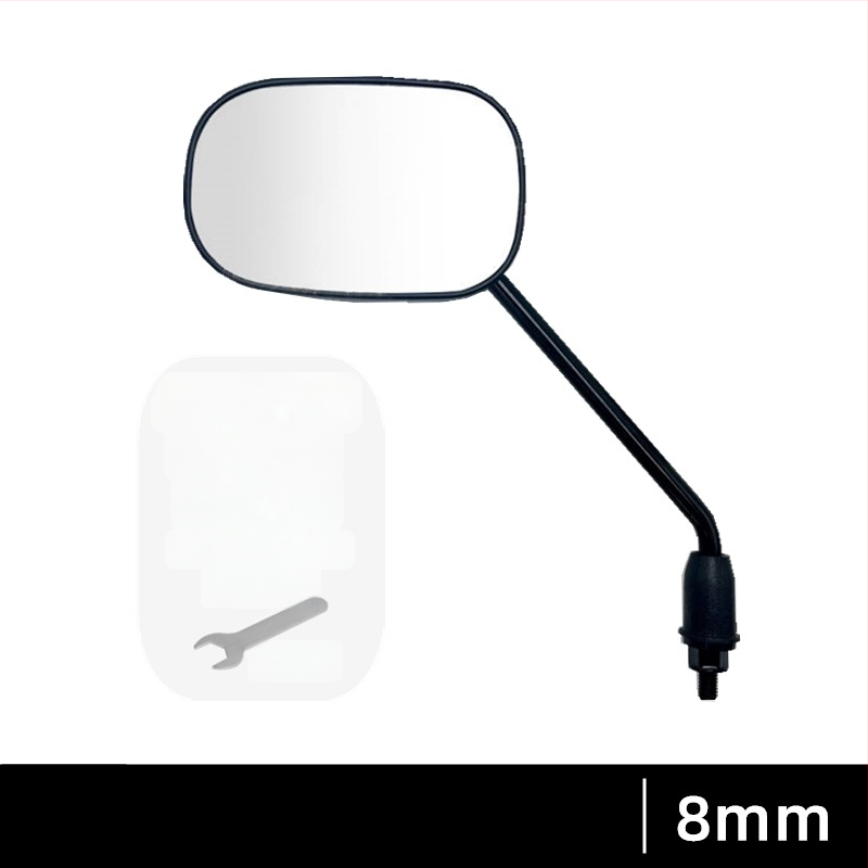Elektromos kerékpár hátsó visszapillantó tükör, Nemzeti szabvány, Reflektív visszapillantó a tolatáshoz, 8 mm jobbmenet, Univerzális tartozék