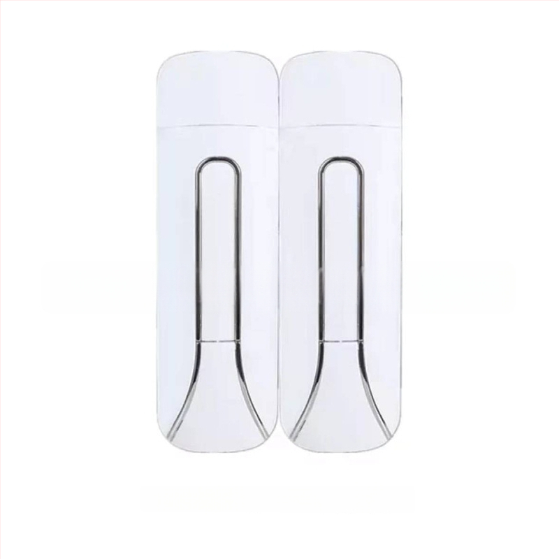 Dispenser montat pe perete pentru săpun, dezinfectant pentru mâini, șampon și gel de duș (material: plastic; pentru băi de hotel; montat pe perete; funcție: apăsare manuală)