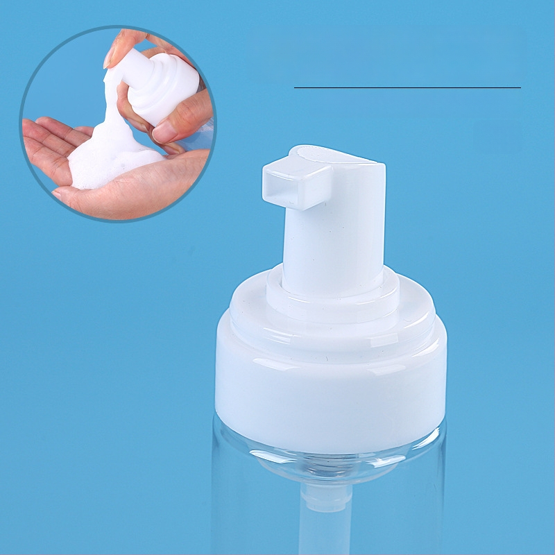 Nyomófejes habosító flakon arctisztítóhoz, samponhoz és kézkrémhez (fúvott palack; injektálásos gyártás; karton csomagolás; Eredet: Kína)