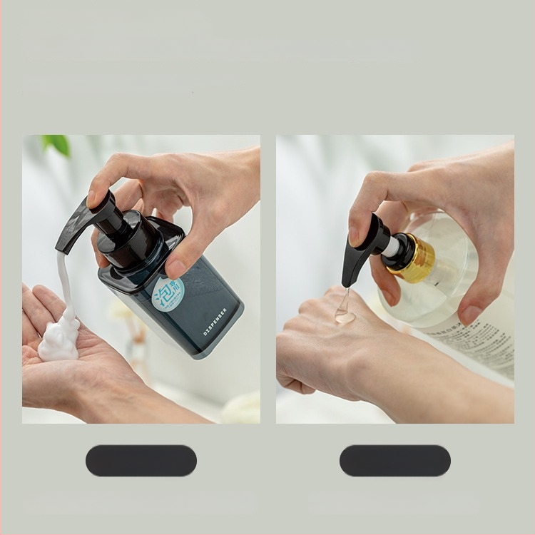 Dozator de spumă Asvel — plastic, 200 g, acționat prin apăsare, stil modern