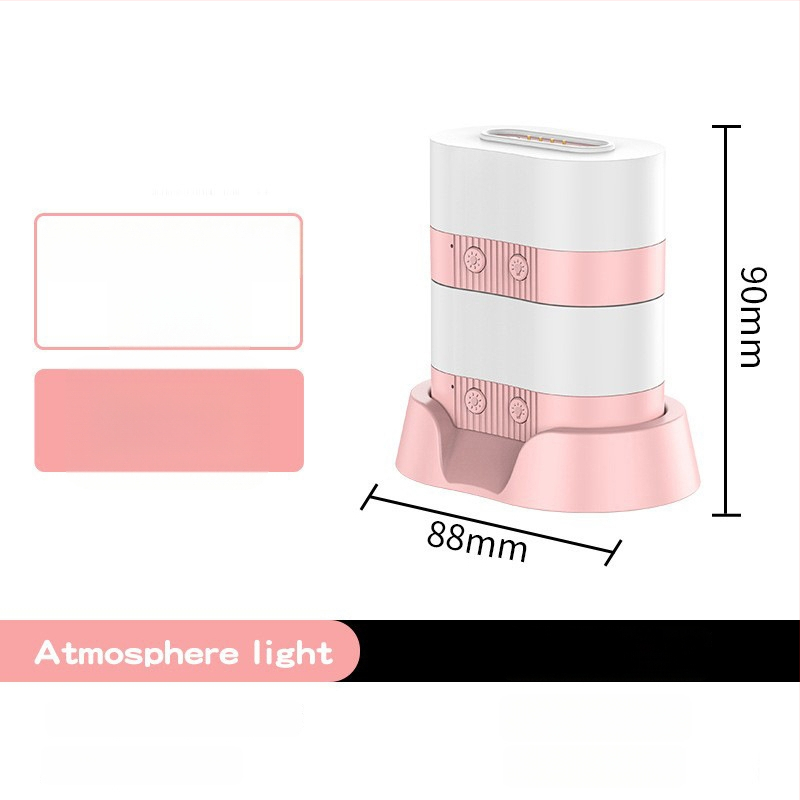 RGB магнитна настолна лампа с USB презареждане и плавно димиране за атмосферично осветление