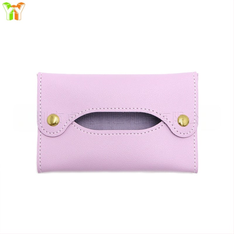 Δερμάτινη μικρή θήκη για χαρτοπετσέτες | Συμβατή με αποσπώμενες χαρτοπετσετες | Διάφορες χρήσεις | Μοντέλο XY24102417 | Για αυτοκίνητο, σαλόνι, μπάνιο