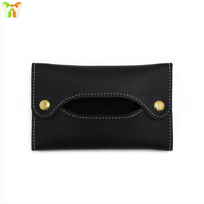 Δερμάτινη μικρή θήκη για χαρτοπετσέτες | Συμβατή με αποσπώμενες χαρτοπετσετες | Διάφορες χρήσεις | Μοντέλο XY24102417 | Για αυτοκίνητο, σαλόνι, μπάνιο