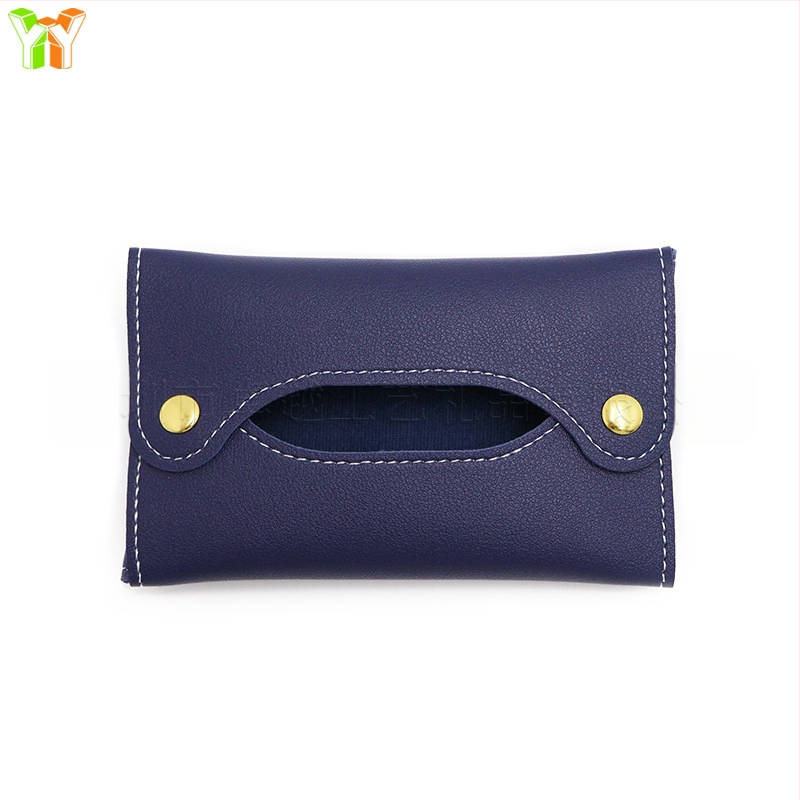 Δερμάτινη μικρή θήκη για χαρτοπετσέτες | Συμβατή με αποσπώμενες χαρτοπετσετες | Διάφορες χρήσεις | Μοντέλο XY24102417 | Για αυτοκίνητο, σαλόνι, μπάνιο