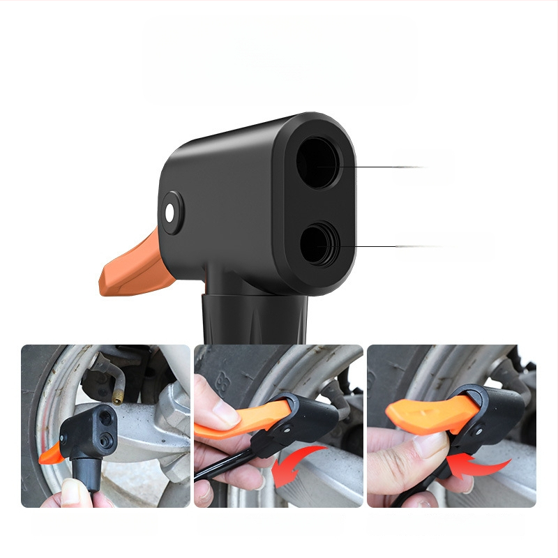 PVC gaisa uzgalis velosipēda pumpai, zīmols Captain of the Tower, licencējama privātā etiķete