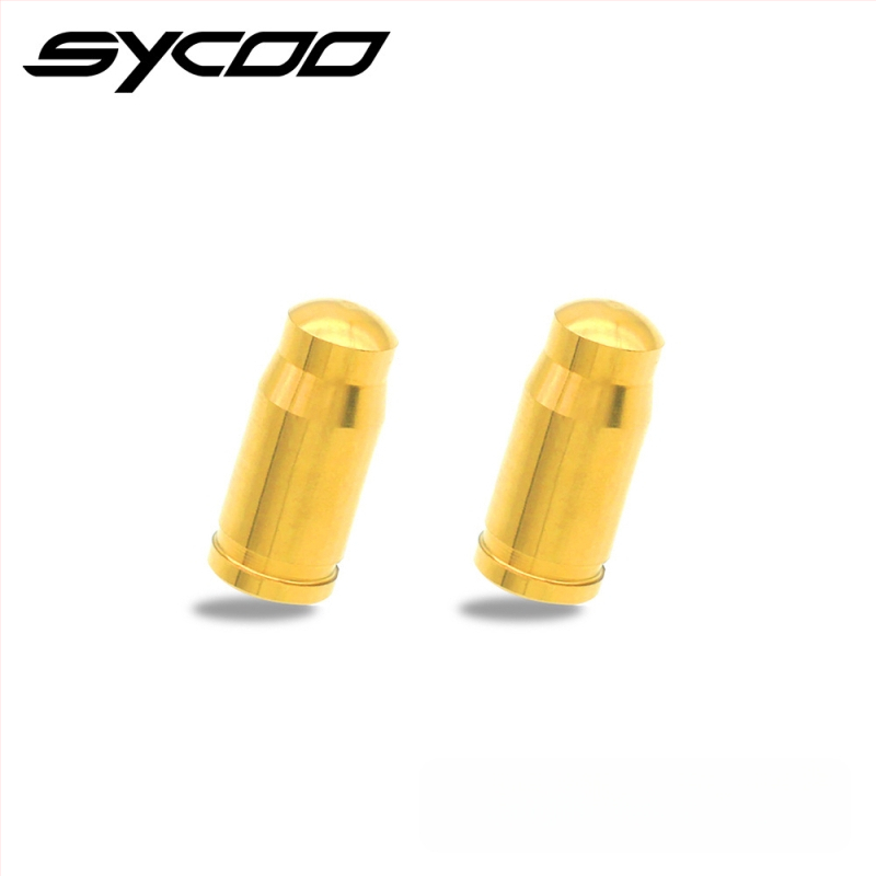 Sycoo capac de valve Presta, titan pentru bicicletă de munte, personalizabil, pachet cu 2 bucăți