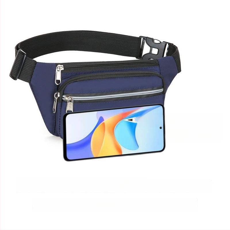 Juosmens krepšys - PU medžiaga, atsparus vandeniui, didelė talpa, universalus, sportui ir kelionėms