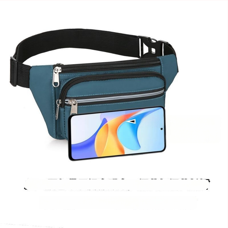 Juosmens krepšys - PU medžiaga, atsparus vandeniui, didelė talpa, universalus, sportui ir kelionėms