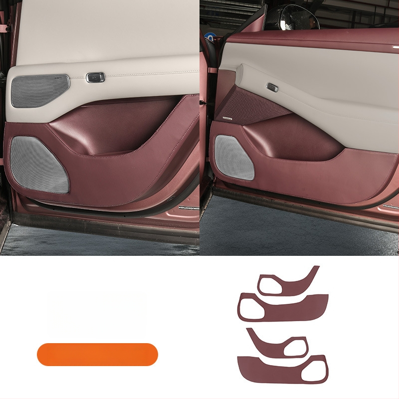 Nappa ādas durvju aizsargs Xiaomi Yu7 – iekšējā durvju paneļa aizsardzība, pret netīrumiem, Coolness zīmols