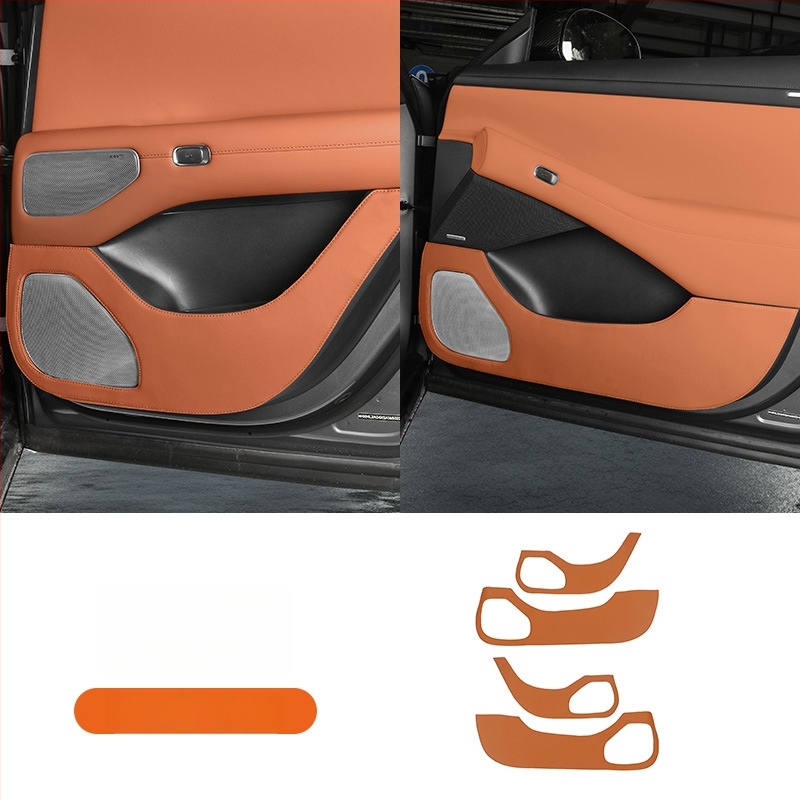 Nappa ādas durvju aizsargs Xiaomi Yu7 – iekšējā durvju paneļa aizsardzība, pret netīrumiem, Coolness zīmols