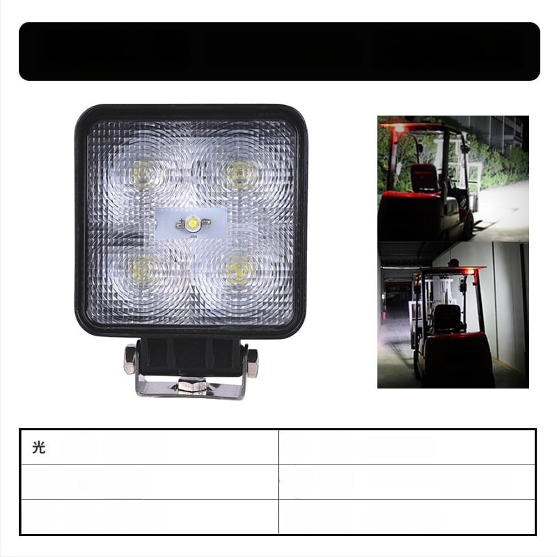 XRLL LED Φως εργασίας 60W για ανυψωτικά οχήματα, οχήματα εκτός δρόμου και εκσκαφείς (DC 10-80V, -40°C έως 80°C, 50.000 ώρες)