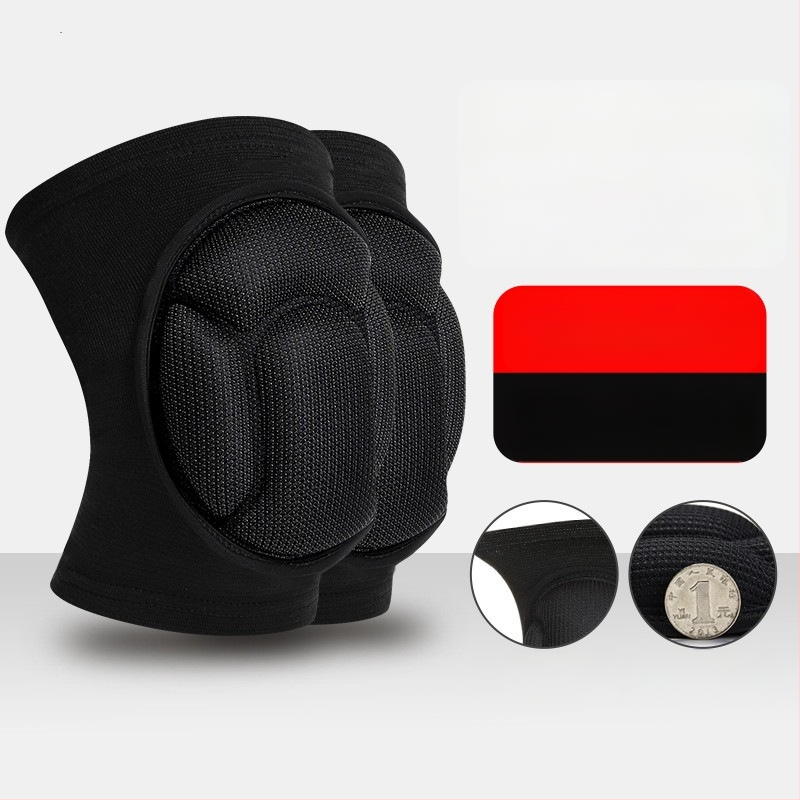 Feiyali коленни протектори за танци и фитнес, нейлонова конструкция, защита на коляното, подходящи за танцово движение